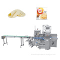 Tortilla Arabic Pita Bread Horizontal Flow Wrapping Machine